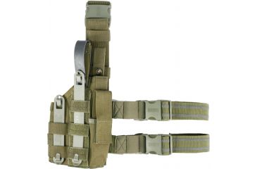 Image of BlackHawk Tactical Omega VI Ultra Universal Modular Light Holster, Olive Drab - Full Size Auto Pistols