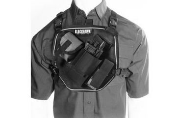 Image of Blackhawk U.S.A.R. Radio Chest Harness, Black 55US00BK