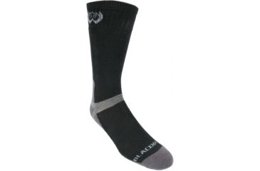 Image of BlackHawk Warrior Wear Medium Weight Boot Socks, Black, Size 13-16 - 83SK01BK