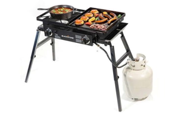 Image of Blackstone Tailgater Combo, Griddle and Grill, 1555