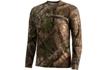 Image of Blocker Outdoors Fused Cotton Long Sleeve Shirt - Men's, Realtree APX, Medium, 1409113
