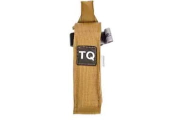 Image of Blue Force Gear Belt Mount Tourniquet Pouch, Coyote Brown, BT-TQH-TNOW-EMPTY-CB