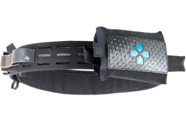 Image of Blue Force Gear Micro Trauma Kit NOW, MOLLE Mounted, Empty, Basket Weave, HW-TKN-MTKN-EMPTY-BK/BW