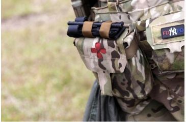 Image of Blue Force Gear Tourniquet Now! Strap Empty, Coyote Brown M-TNS-CB