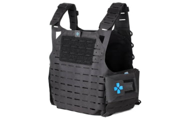 Image of Blue Force Gear Version 2 Helium Whisper Micro Trauma Kit - Empty, Black, Small, HW-TKN-NANO-02-EMPTY-BK
