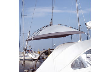 Image of Blue Performance Free Hanging Sunshade, Large, PC170