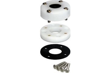 Image of Blue Sea Systems Antenna Cable Feed-Thru, 1.39in Opening, Black BS-1003