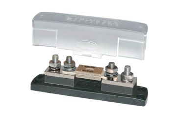 Image of Blue Sea Systems Fuse block, ANL, 35-750A, w/ cover, Black BS-5503