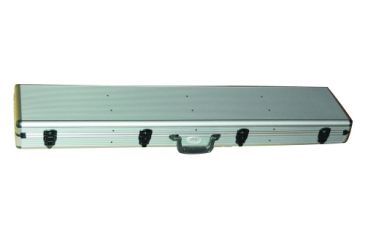 Image of Bob Allen 31006A Aluminum Single Rifle, Grey, 47.5in. x 8.5in. x 3.5in. 31006A