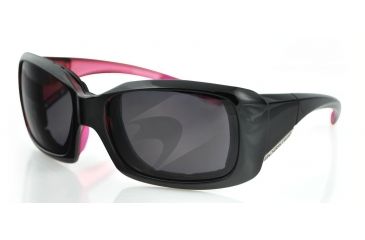 Image of Bobster Ava Convertible Sunglasses, Black-Pink Frame, Breast Cancer BAVA601