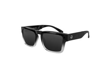 Image of Bobster Brix, Sunglass, Black Gradient Frame, Anti-fog Smoked Lenses, Black, One Size Fits Most EBRX002