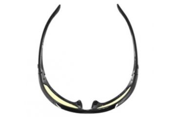 Image of Bobster Charger Sunglasses - Black Frame, Anti Fog Yellow Lens ECHA001Y