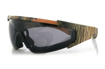 Image of Bobster Convertible Prowler Sunglasses, Oak Camo Frame, Smoked, Z87, MIL-PRF, BW8001O