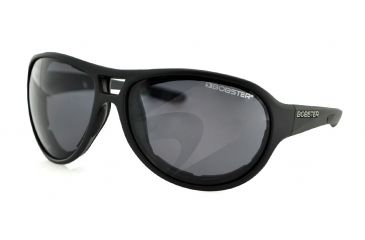 Image of Bobster Criminal Sunglasses, Matte Black Frame, Removable Foam ECRI001