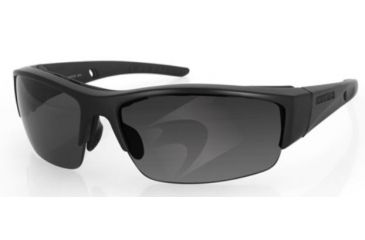 Image of Bobster Ryval 2 Sunglass, Matte Blk, Anti-Fog Smoked, ANSI Z87 ERYV002