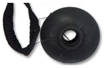 Image of BOGgear Q-STIK Close Up Of Attached Removable Snow-Disc