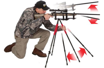 Image of BogPod SSC Super Steady Combo Tripod Kit, Rapid Adjust Locks, USR Quick Change, 735550