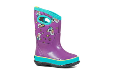 Image of Bogs Classic Design A Boot - Unicorn Star, Purple Multi, Medium, 1, 72497-540-M- 1