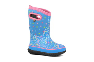 Image of Bogs Classic Rainbow, Light Blue Multi, Medium, 13, 72447-465-M-13