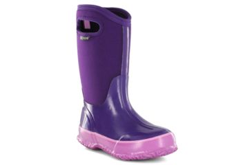 Image of Bogs Classic Solid Boot - Kids, Grape, Size 7, 71442A-511-7