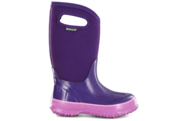 Image of Bogs Classic Solid Boot - Kids, Grape, Size 7, 71442A-511-7
