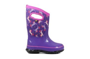 Image of Bogs Classic Unicorns Insulated Boots - Kids, Purple Multi, 12, 72329-540-M-12