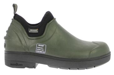 Image of Bogs Mens Food Pro Low Boot,Olive,Size 4 71361-303-4