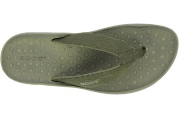 Image of Bogs Mens Hudson Webbing Sandal,Dark Green,Size 14 71902S-301-14