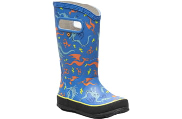 Image of Bogs Rainboot Dragons Shoes - Kids, Blue Multi, 2, 72998-460-2