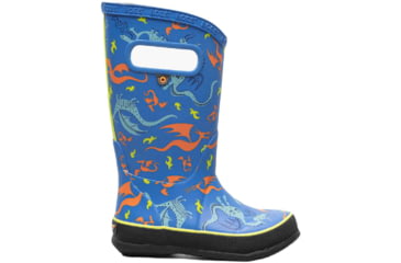 Image of Bogs Rainboot Dragons Shoes - Kids, Blue Multi, 2, 72998-460-2