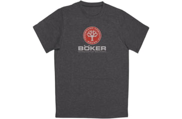 Image of Boker Anniversary T-Shirt with White Boker Logo on Front, Large, 09SH503