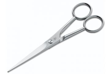 Image of Boker USA Arbolito Polished Stainless Steel Hair Scissors, 6 1/8in 04BO213