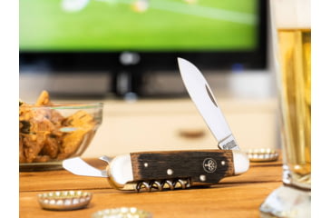 Image of Boker Wine Multi-Tool, 2.36in, 4034 SS Blade, Oak Handle, Gift Boxed, 110185