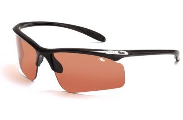 Image of Bolle 10897 Warrant Black Frame Polarized Sandstone Lens