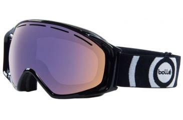 Image of Bolle 20644 Gravity Shiny Black Polarized Aurora Ski Snowboard Goggles
