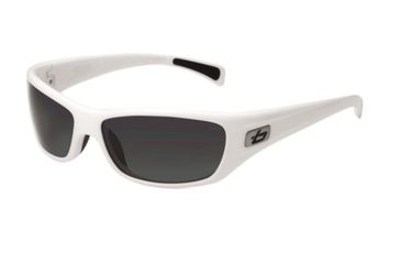 Image of Bolle Copperhead Sun glasses, Shiny White Frame, Polarized TNS Lens 11433