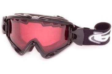 Image of Bolle Cylon Ski Goggles Shiny Black/ Vermillon