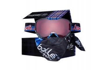 Image of Bolle Emperor Ski/Snowboard Goggles,Seth Wescott Signature Series Frame,Vermillon Gun Lens 21163