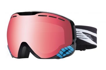 Image of Bolle Emperor Ski/Snowboard Goggles - Black Eagle  Frame and Vermillon Gun Lens 20934