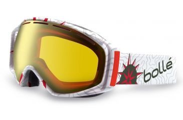 Image of Bolle Gravity Ski/Snowboard Goggles - Athlete Signature Series Pierre Vaultier Frame and Citrus Gold Lens 21041