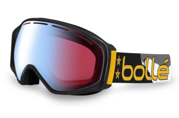 Image of Bolle Gravity Ski/Snowboard Goggles - Athlete Signature Series Seth Wescott Frame and Modulator Vermillon Blue Photochromic Lens 21040
