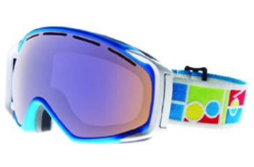 Image of Bolle Gravity Blue Frame Aurora Lens Goggle 20822