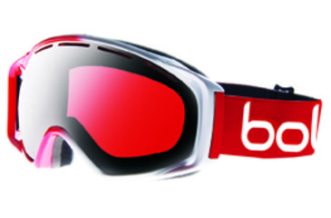 Image of Bolle Gravity Red Fade Frame Vermillon Gun Lens Goggle 20814