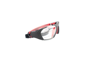 Image of Bolle Kids Baller Sport Protective Eyewear - Black and Red Frame,Clear Anti Fog/Scratch Lens 12005