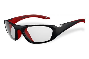 Image of Bolle Kids Baller Sport Protective Eyewear - Black and Red  Frame,Clear Anti Fog/Scratch Lens 12005