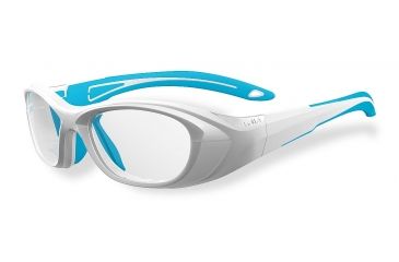 Image of Bolle Kids Dominance Sport Protective Eyewear - White and Pearl  Frame,Clear Anti Fog/Scratch Lens 11999