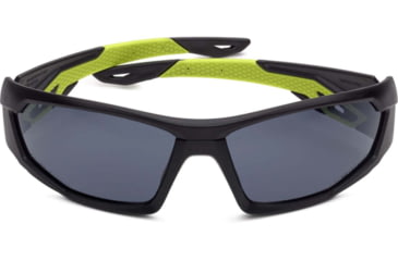 Image of Bolle Mercuro Safety Glasses, Black Yellow Frame, Smoke Lens, MERPSF