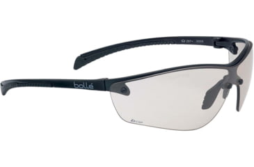 Image of Bolle Silium+ Safety Glasses, Matte Black Frame, Copper BSSI Lens, PSSSILIC13B