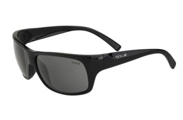 Image of Bolle Viper Sunglasses, Shiny Black Frame, TNS Oleo AF Lens, Polarized, 11946
