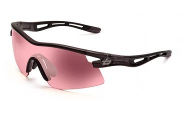Image of Bolle Vortex Sunglass, Crystal Smoke Frame, Photo Rose Gun Lens, 11410